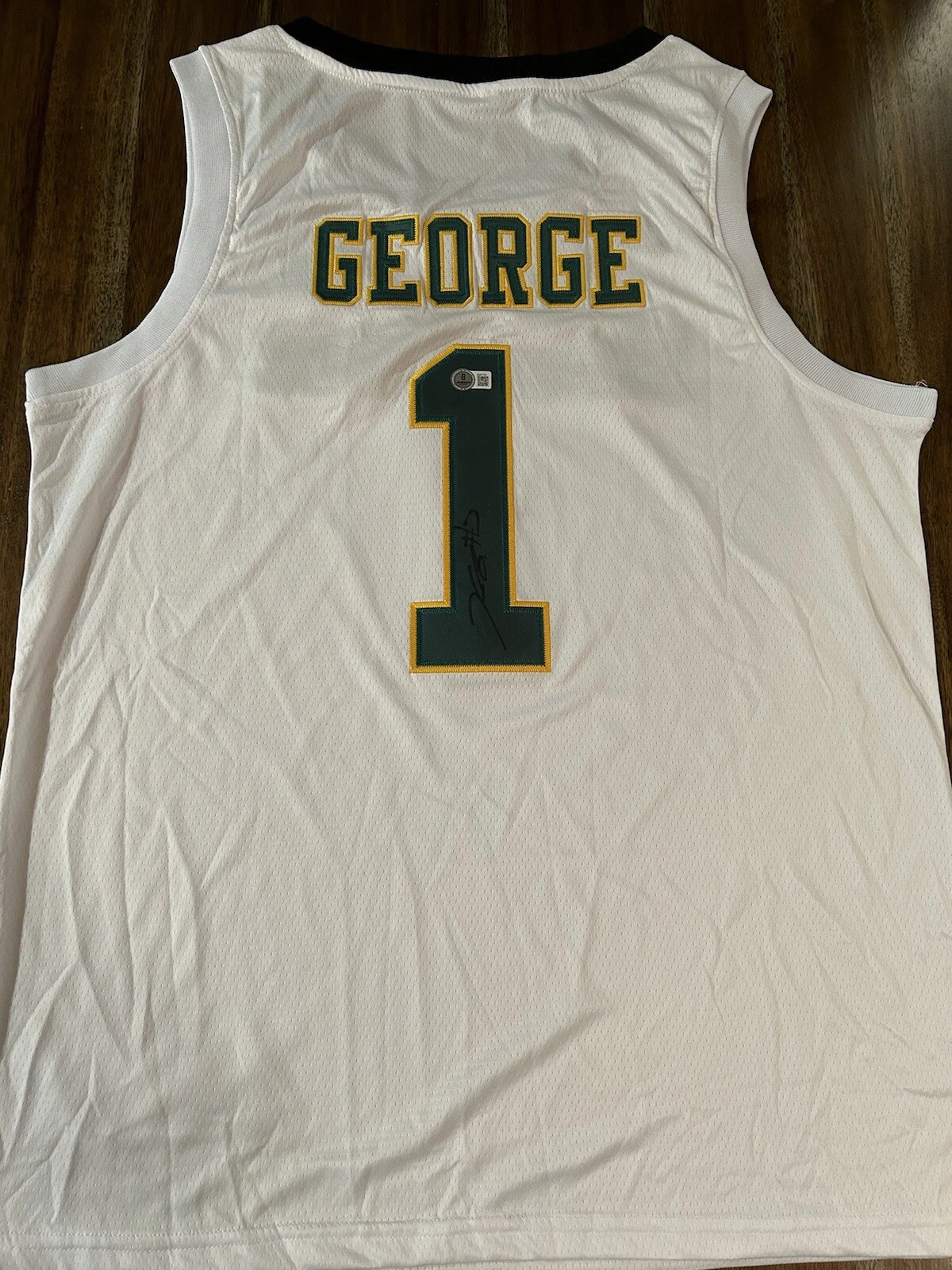 Keyonte George ‘Baylor Bears’ Signed Autograph Custom Stitched Jersey Beckett