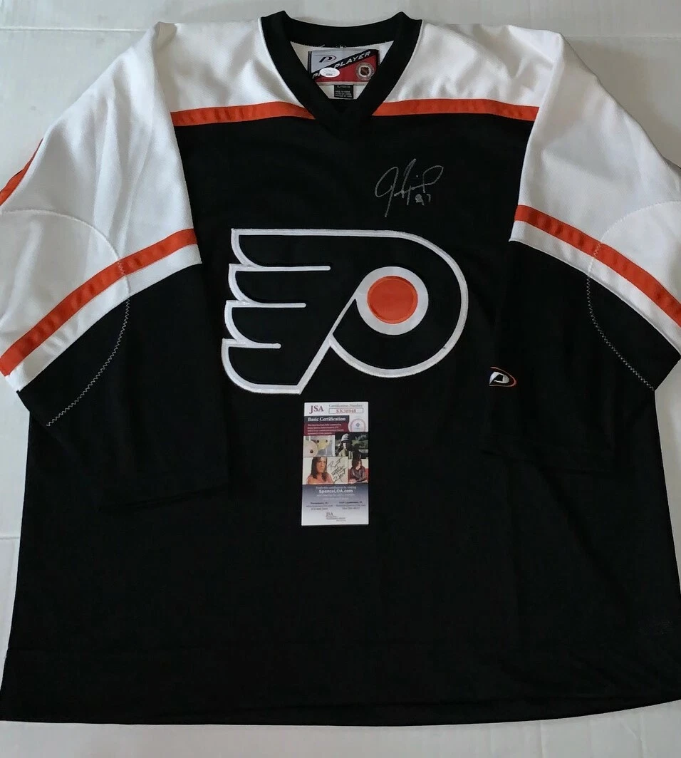 Jeremy Roenick signed Philadelphia Flyers jersey autographed Blackhawks JSA