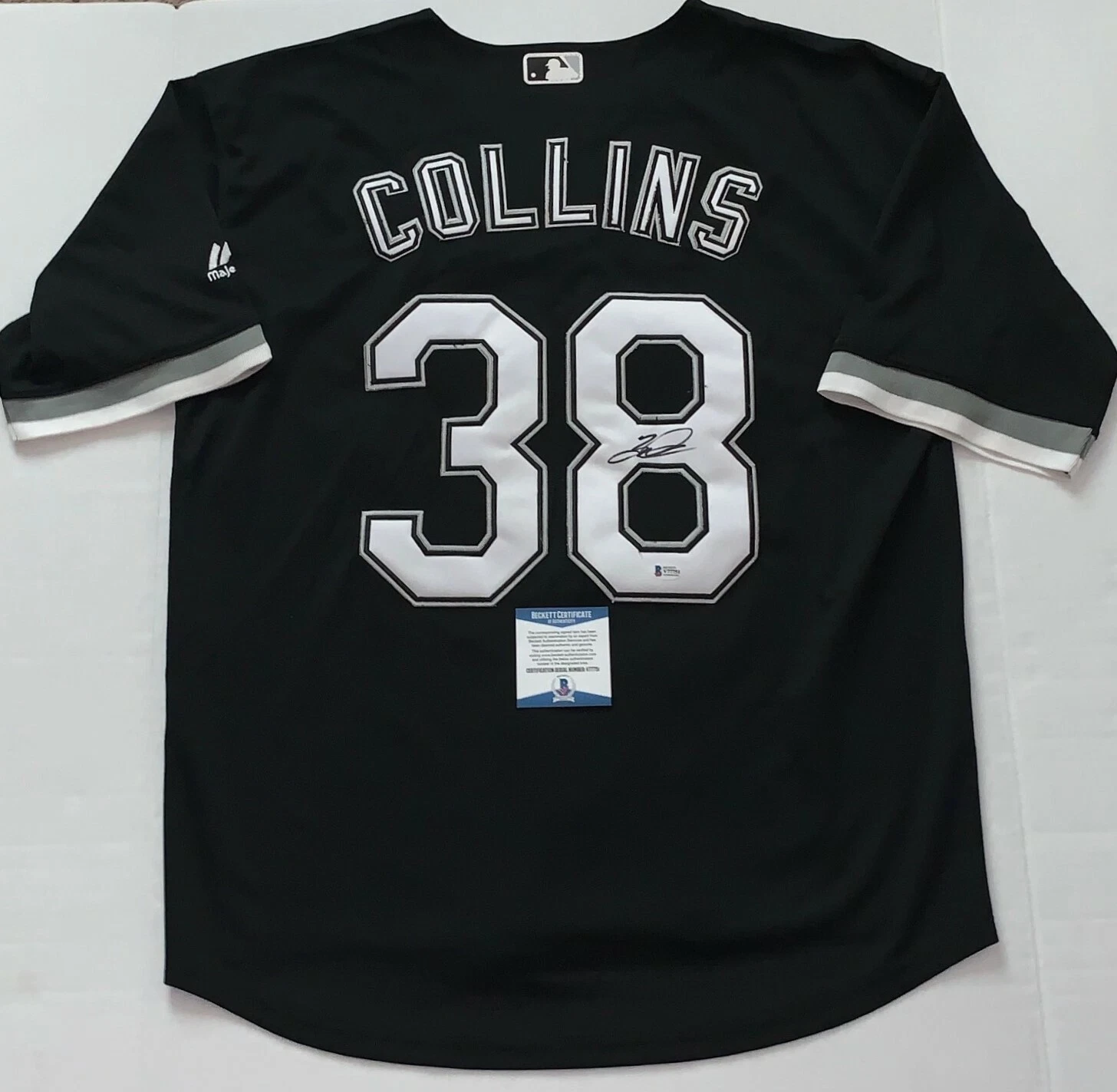 Zack Collins signed Chicago White Sox jersey autographed BAS Beckett