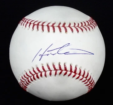 HIDEKI MATSUI AUTOGRAPHED BASEBALL (YANKEES) W/ PROOF!