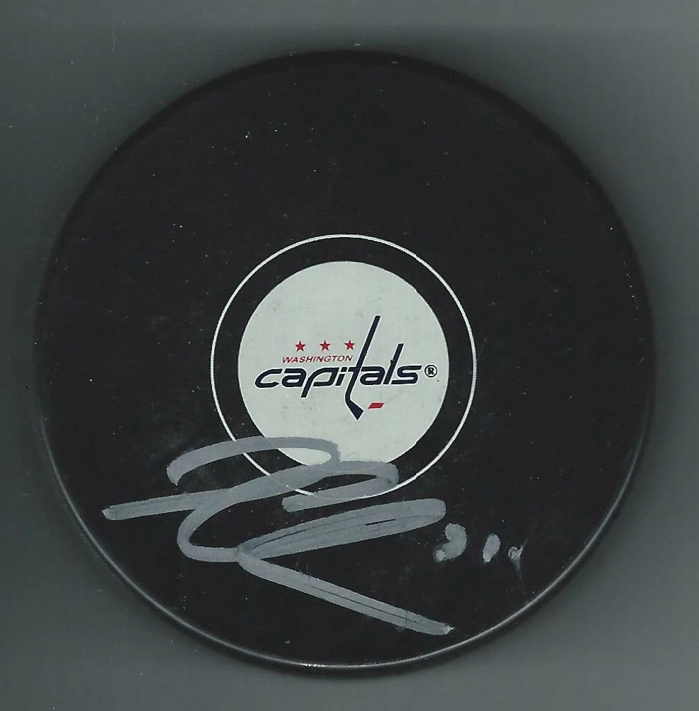 Jason Chimera Signed Washington Capitals Puck