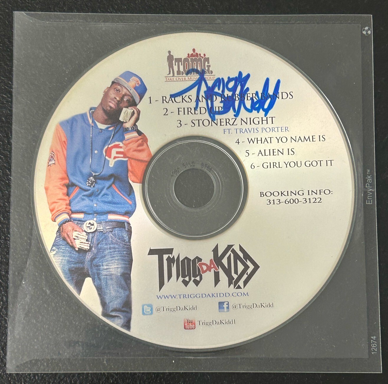 Mtv TRIGG DA KIDD Signed 