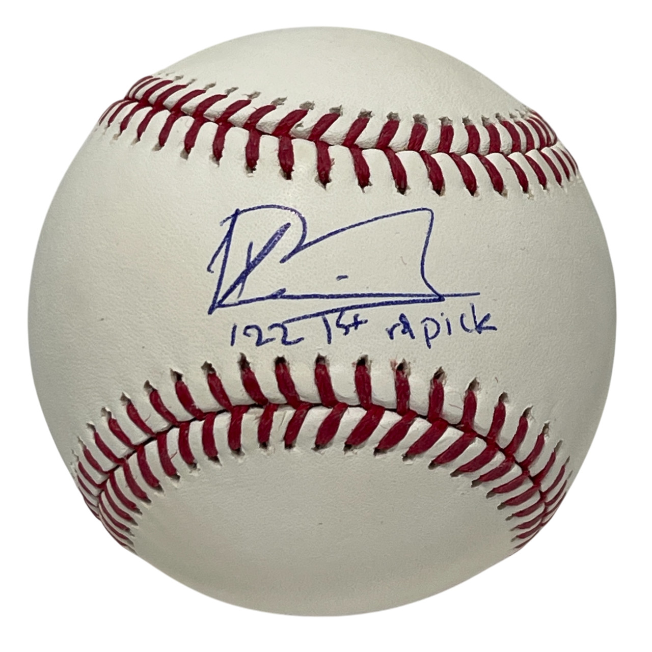 Kevin Parada Signed ROMLB Baseball w/ '22 1st Rd Pick Beckett BAS COA Mets