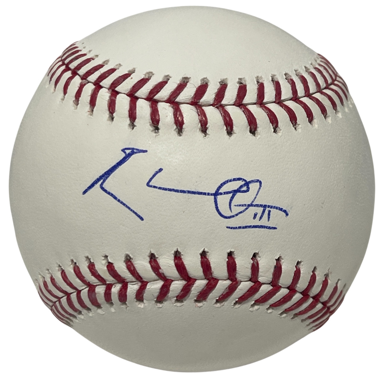 Robert Hassell III Signed Rawlings ROMLB Baseball Beckett BAS COA Nationals