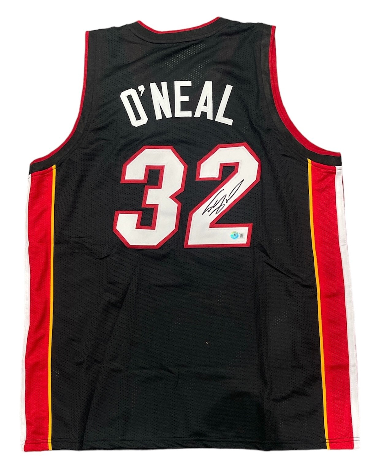 Shaquille O'Neal Signed Diesel Miami Custom Jersey Beckett Witness BAS COA