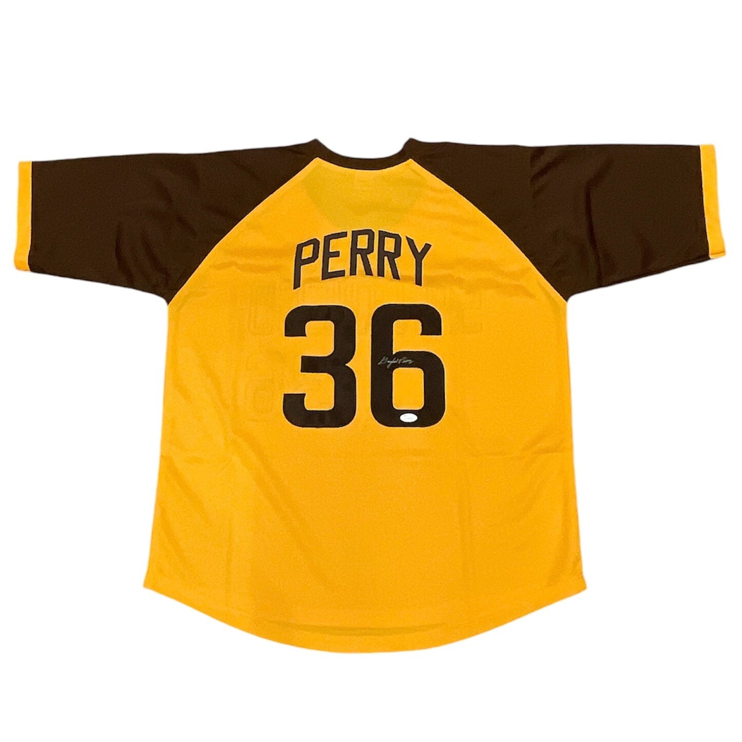 Gaylord Perry Signed Auto Autographed San Diego Padres Jersey JSA COA HOF