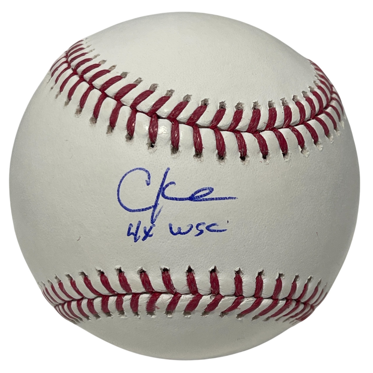 Chuck Knoblauch Signed ROMLB Baseball w/ 4x WSC Beckett Witness BAS COA