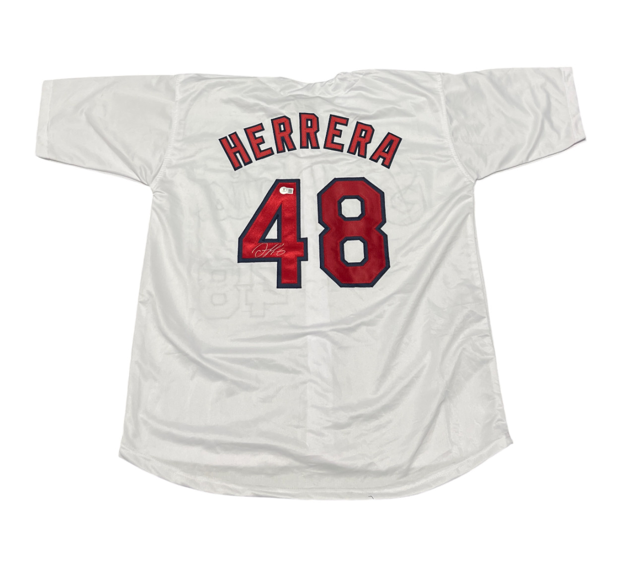 Ivan Herrera Signed St Louis Cardinals Custom Jersey Beckett Witness BAS COA