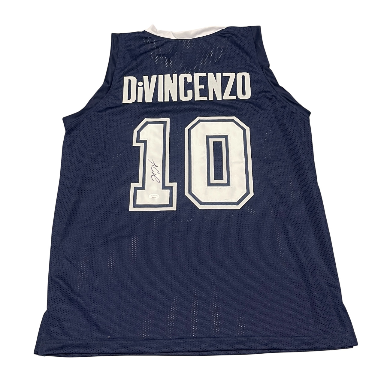 Donte DiVincenzo Signed Villanova Wildcats Custom Jersey JSA COA