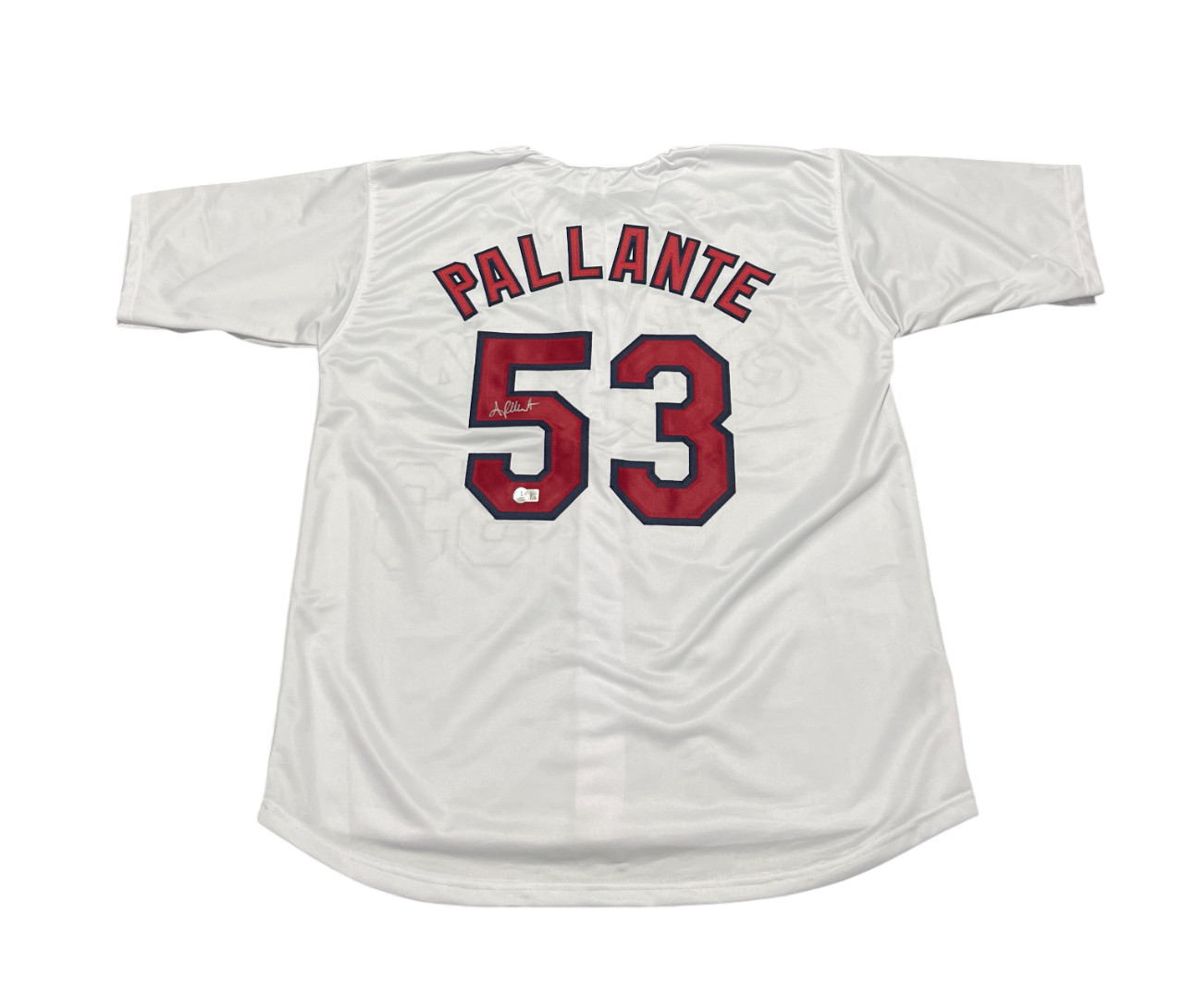 Andre Pallante Signed St Louis Cardinals Custom Jersey Beckett Witness BAS COA