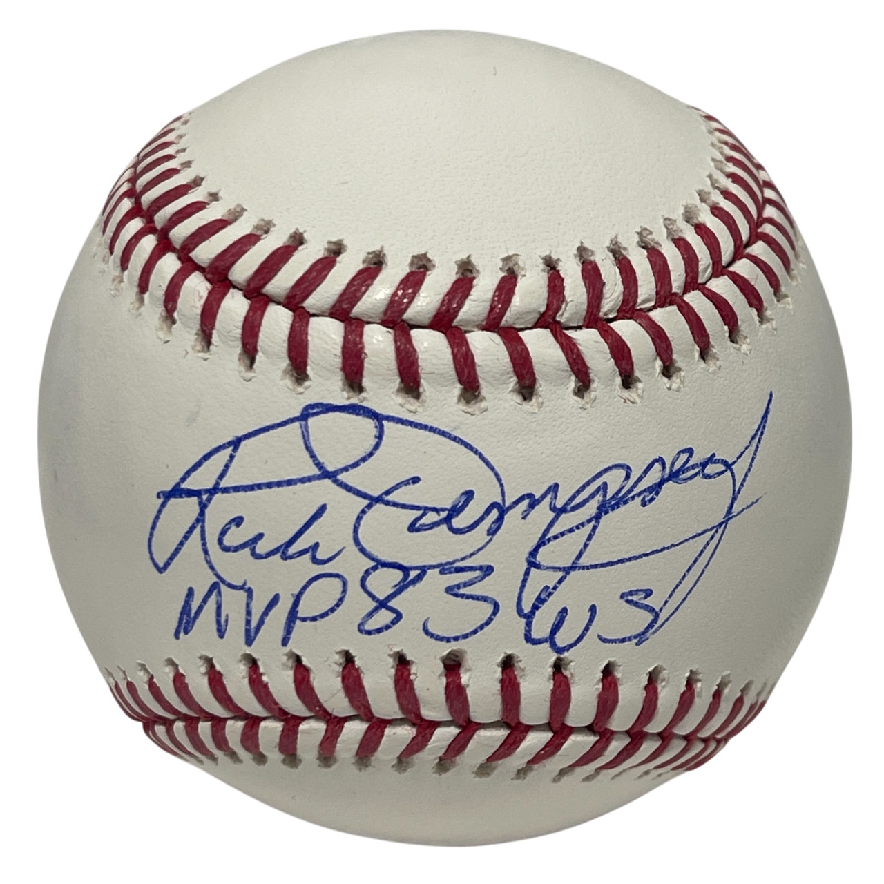 Rick Dempsey Signed ROMLB Baseball w/ MVP 83 WS Beckett Witness BAS COA