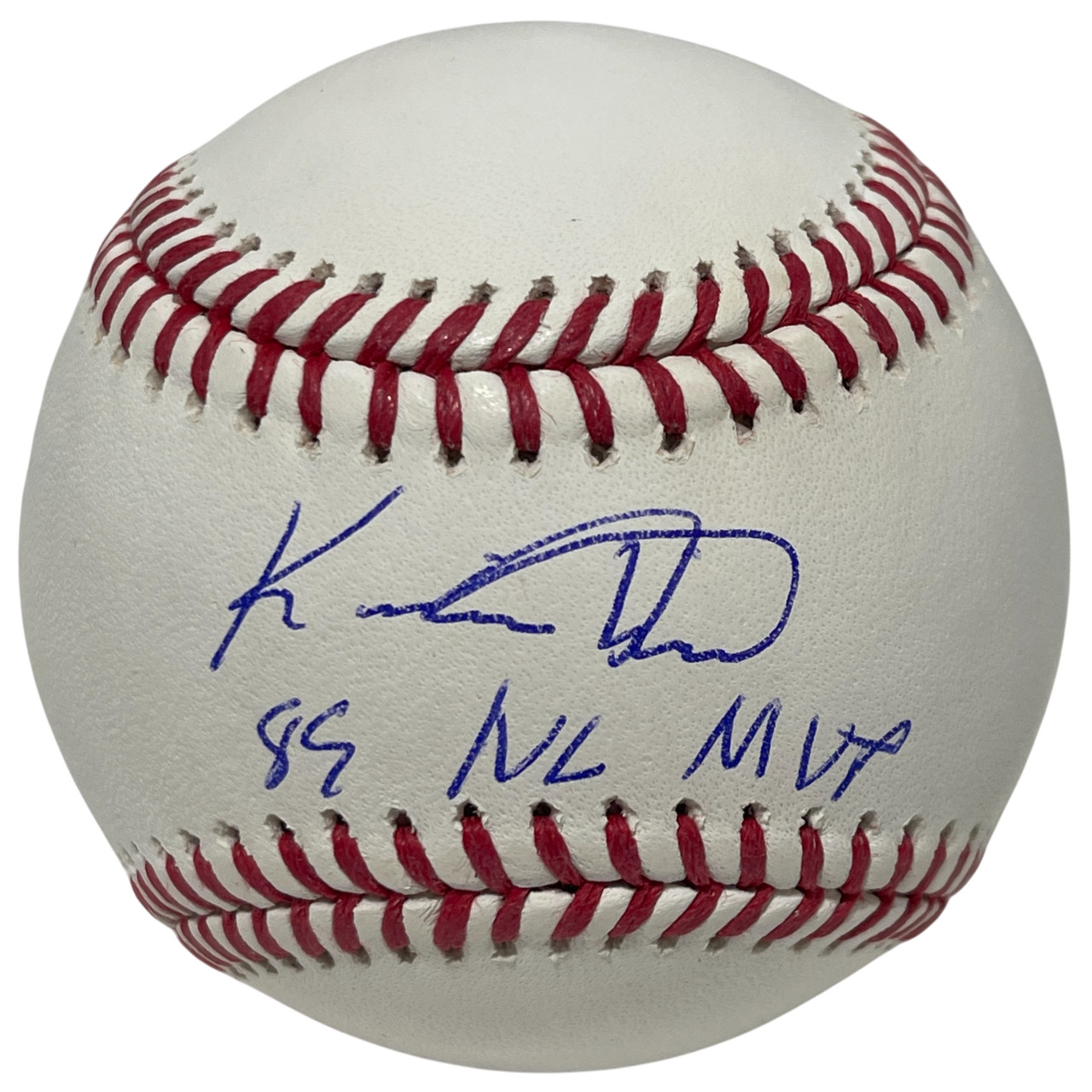 Kevin Mitchell Signed ROMLB Baseball w/ 89 NL MVP Beckett Witness BAS COA