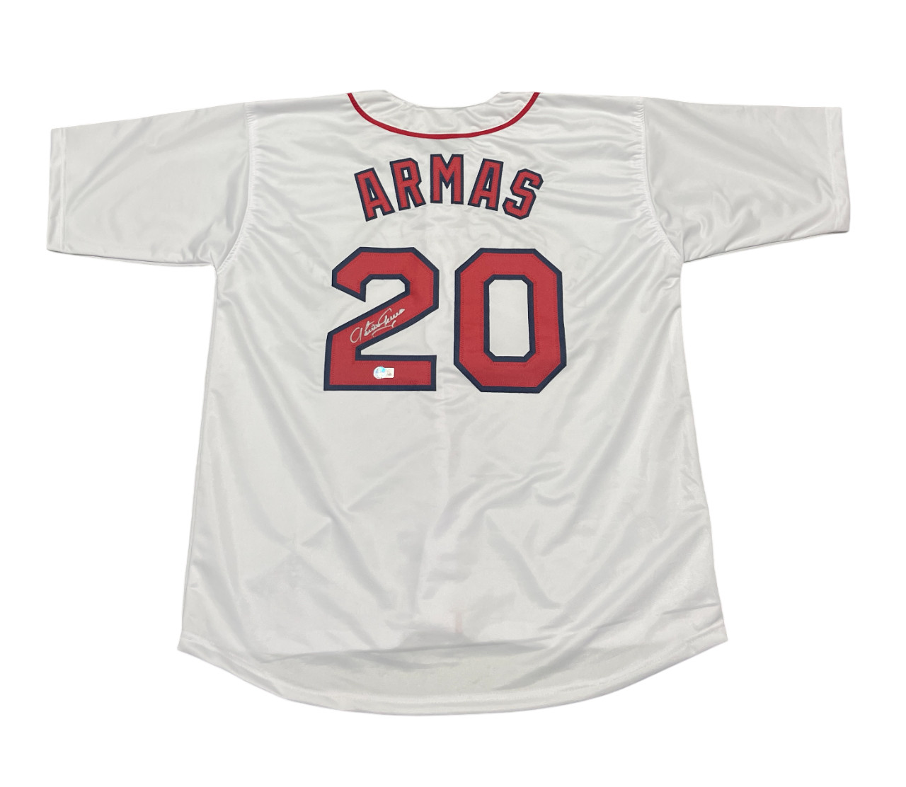 Tony Armas Signed Autographed Boston Red Sox Custom Jersey Beckett BAS COA