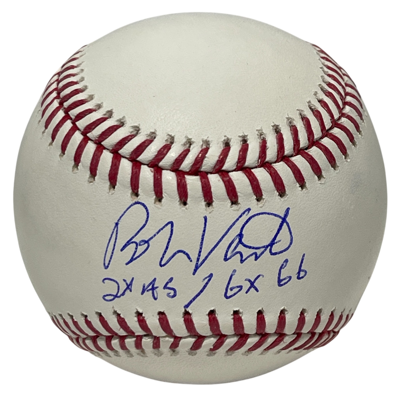Robin Ventura Signed ROMLB Baseball w/ 2x AS/6x GG Beckett Witness BAS COA