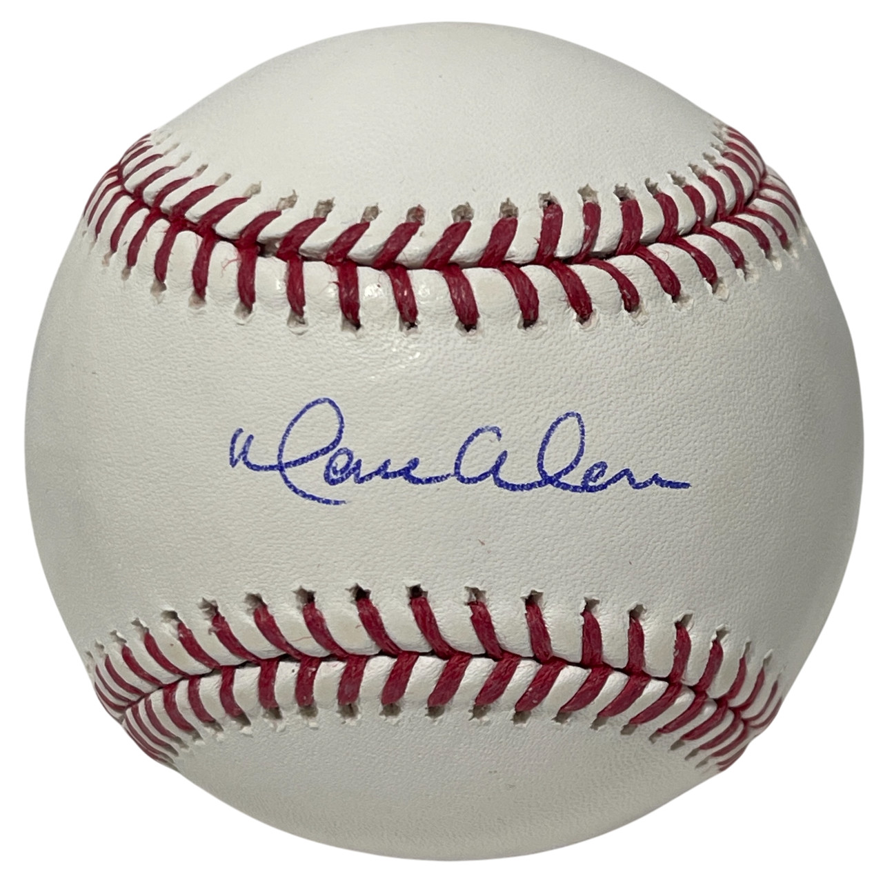 Moises Alou Signed ROMLB Baseball Beckett Witness BAS COA Chicago Cubs