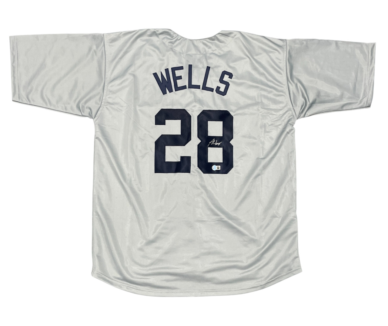 Austin Wells Signed New York Yankees Custom Jersey Beckett Witness BAS COA
