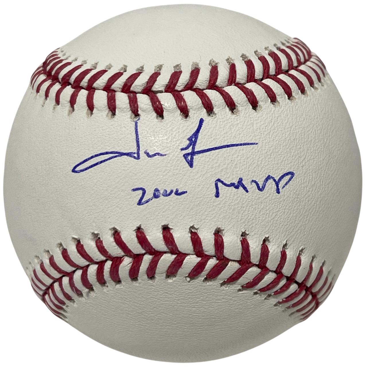 Jason Giambi Signed Autographed ROMLB Baseball w/ 2000 MVP Beckett BAS COA