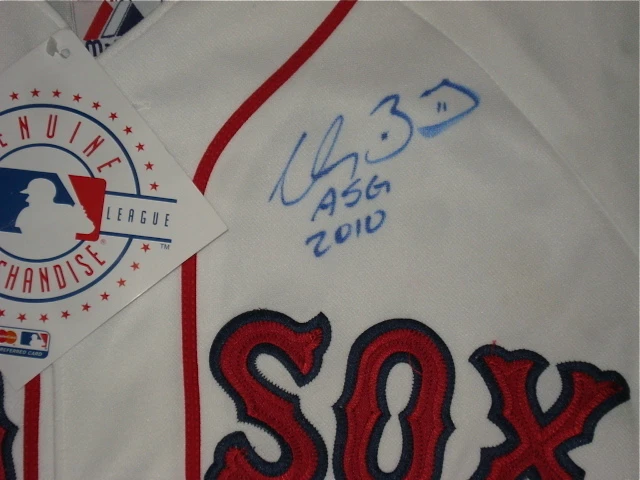 CLAY BUCHHOLZ AUTOGRAPHED JERSEY (RED SOX) W/ PROOF!